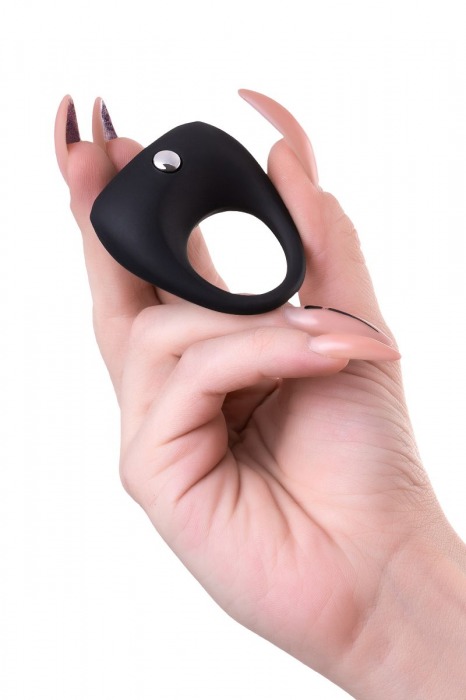 Черное эрекционное виброкольцо Erotist Cosm - Erotist Adult Toys - в Камышине купить с доставкой