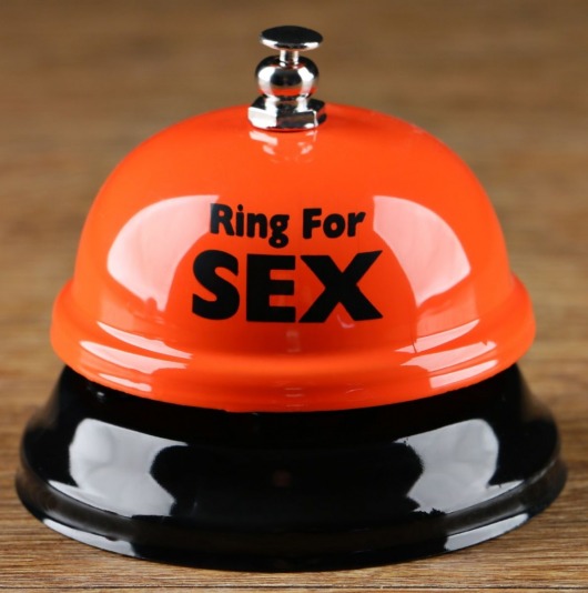 Настольный звонок RING FOR SEX - Сима-Ленд - купить с доставкой в Камышине