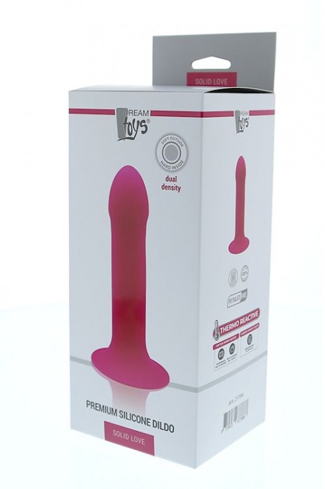Розовый фаллоимитатор-реалистик PREMIUM DILDO 7INCH - 16,5 см. - Dream Toys