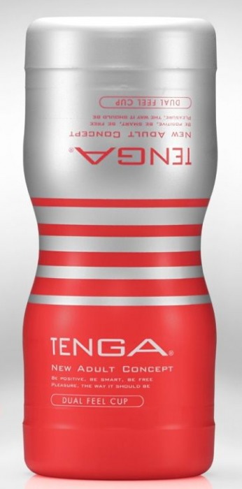 Мастурбатор TENGA Dual Sensation Cup - Tenga - в Камышине купить с доставкой