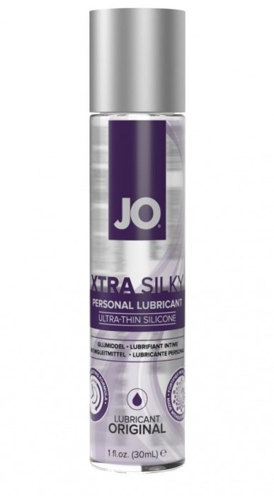 Лубрикант на силиконовой основе JO Xtra Silky - 30 мл. - System JO - купить с доставкой в Камышине