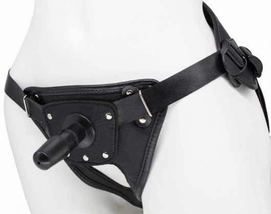 Черный пояс для насадок BEST CLASS STRAP - LOVETOY (А-Полимер) - купить с доставкой в Камышине