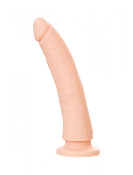 Телесный фаллоимитатор-реалистик Matt B - 21,5 см. - Toyfa Basic