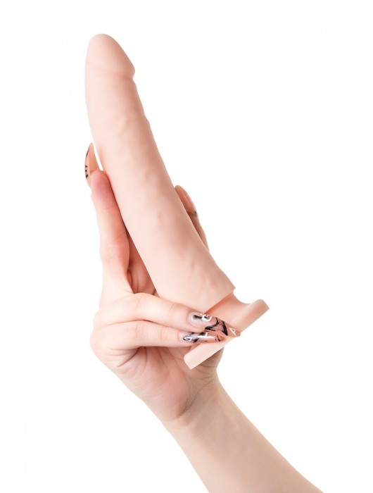 Телесный фаллоимитатор-реалистик Matt B - 21,5 см. - Toyfa Basic