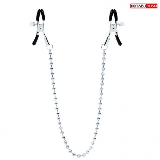 Оригинальные зажимы на соски с бусами - Notabu - купить с доставкой в Камышине