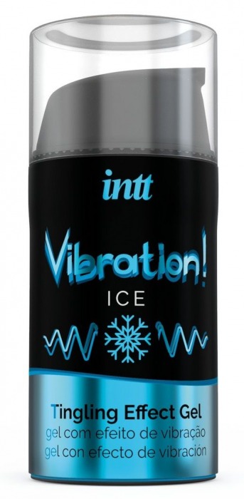 Жидкий интимный гель с эффектом вибрации Vibration! Ice - 15 мл. - INTT - купить с доставкой в Камышине