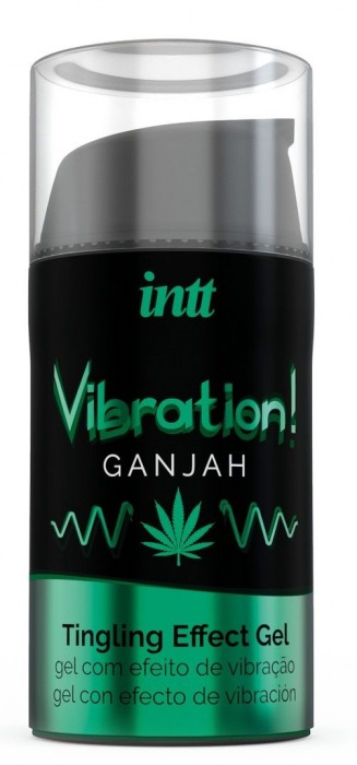 Жидкий интимный гель с эффектом вибрации Vibration! Ganjah - 15 мл. - INTT - купить с доставкой в Камышине