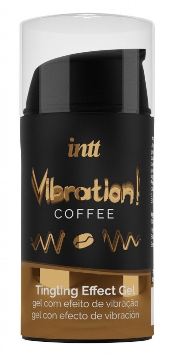 Жидкий интимный гель с эффектом вибрации Vibration! Coffee - 15 мл. - INTT - купить с доставкой в Камышине