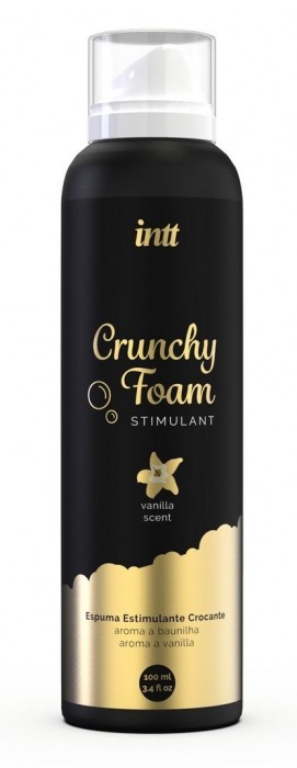 Пенка для массажа Crunchy Foam Stimulant Vanilla - 100 мл. - INTT - купить с доставкой в Камышине