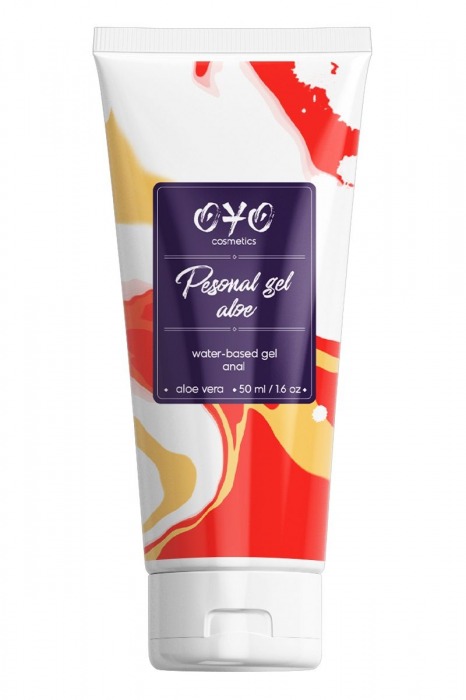 Анальная смазка на водной основе OYO Personal Gel Aloe - 50 мл. - OYO - купить с доставкой в Камышине