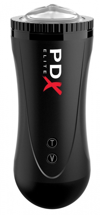 Черный автоматический мастурбатор-ротик Moto Stroker - Pipedream - в Камышине купить с доставкой