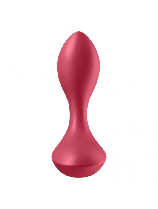 Красный вибромассажёр простаты Satisfyer Backdoor Lover - 14 см. - Satisfyer - в Камышине купить с доставкой