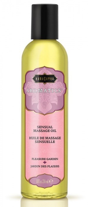 Массажное масло с цветочным ароматом Pleasure Garden - 236 мл. - Kama Sutra - купить с доставкой в Камышине