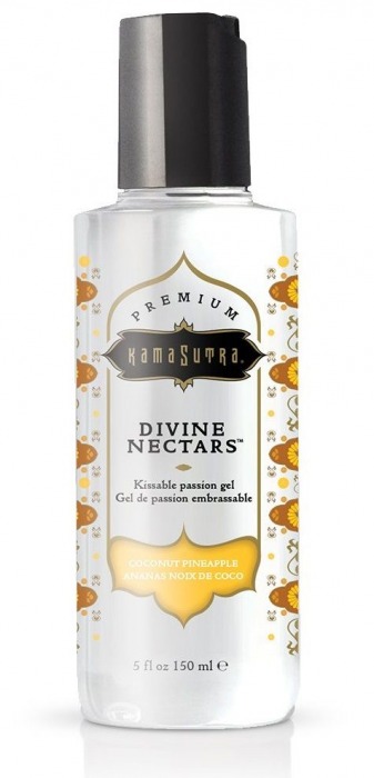 Гель-лубрикант на водной основе Divine Nectars Vanilla с ароматом ванили - 150 мл. - Kama Sutra - купить с доставкой в Камышине