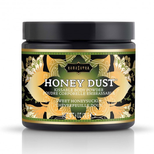 Пудра для тела Honey Dust Body Powder с ароматом жимолости - 170 гр. - Kama Sutra - купить с доставкой в Камышине