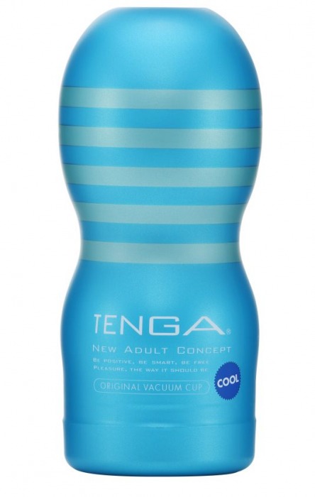 Мастурбатор с охлаждающей смазкой TENGA Original Vacuum Cup Cool - Tenga - в Камышине купить с доставкой