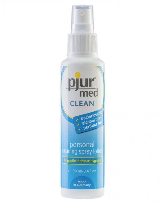 Гигиенический спрей pjur MED Clean Spray - 100 мл. - Pjur - купить с доставкой в Камышине