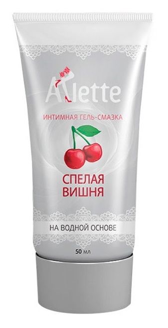 Интимная гель-смазка на водной основе Arlette  Спелая вишня  - 50 мл. - Arlette - купить с доставкой в Камышине