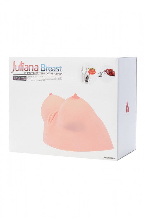 Мастурбатор Juliana Breast с вагиной - KOKOS - в Камышине купить с доставкой