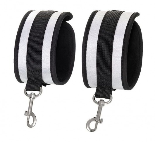 Серебристо-черные оковы Anonymo - ToyFa - купить с доставкой в Камышине