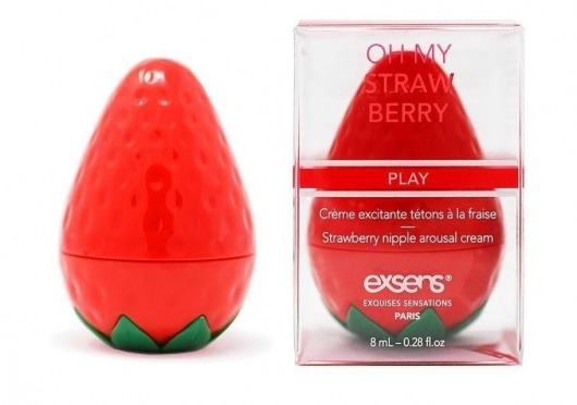 Крем для стимуляции сосков Oh My Strawberry - 8 мл. - Exsens - купить с доставкой в Камышине