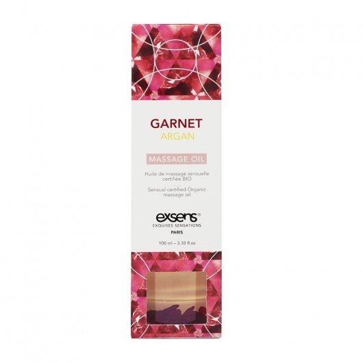 Органическое массажное масло GARNET ARGAN - 100 мл. - Exsens - купить с доставкой в Камышине