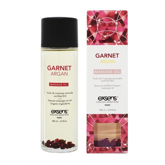 Органическое массажное масло GARNET ARGAN - 100 мл. - Exsens - купить с доставкой в Камышине