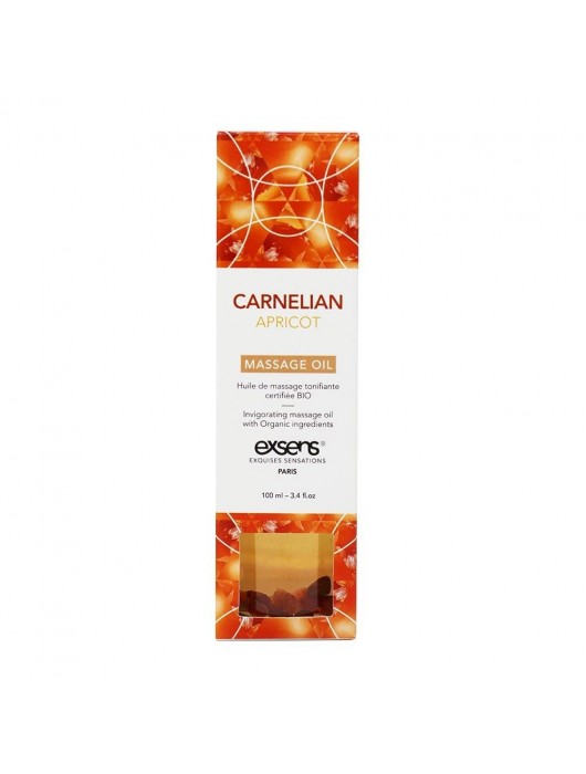 Органическое массажное масло CARNELIAN APRICOT - 100 мл. - Exsens - купить с доставкой в Камышине