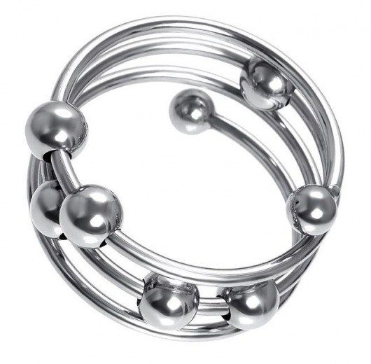 Большое металлическое кольцо под головку пениса - ToyFa - купить с доставкой в Камышине