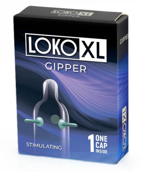 Стимулирующая насадка на пенис LOKO XL GIPPER - Sitabella - в Камышине купить с доставкой