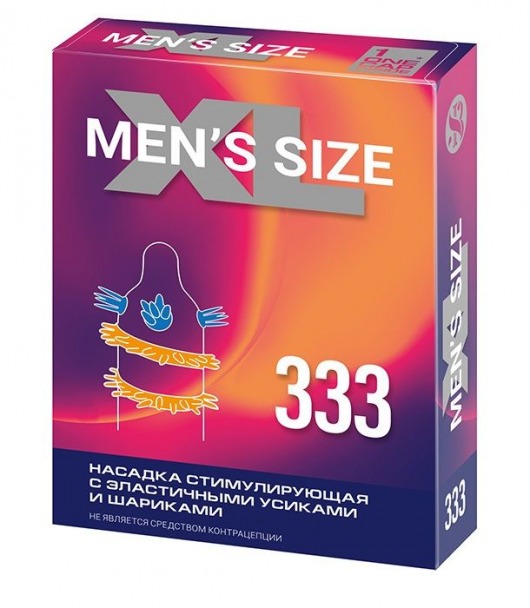 Стимулирующая насадка на пенис MEN SIZE 333 - Sitabella - в Камышине купить с доставкой