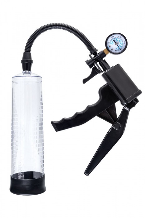 Прозрачная механическая помпа для пениса Viggo - Sexus - в Камышине купить с доставкой