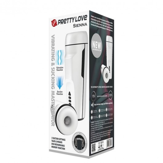 Вибромастурбатор Sienna с функцией всасывания - Baile - в Камышине купить с доставкой