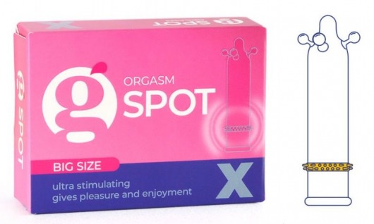 Стимулирующая насадка G-Spot X Big size - Sitabella - купить с доставкой в Камышине