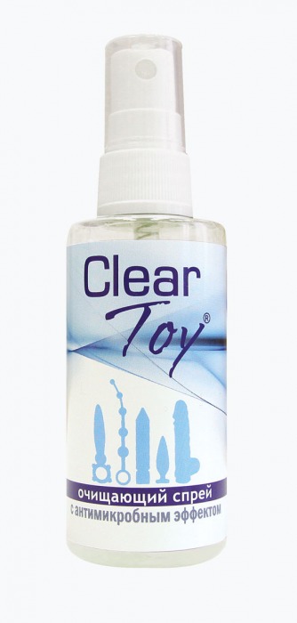 Очищающий спрей Clear Toy с антимикробным эффектом - 100 мл. - Биоритм - купить с доставкой в Камышине