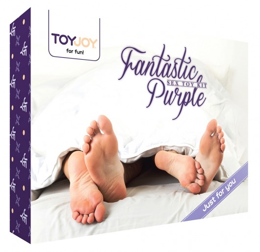 Эротический набор FANTASTIC PURPLE SEX TOY KIT - Toy Joy - купить с доставкой в Камышине