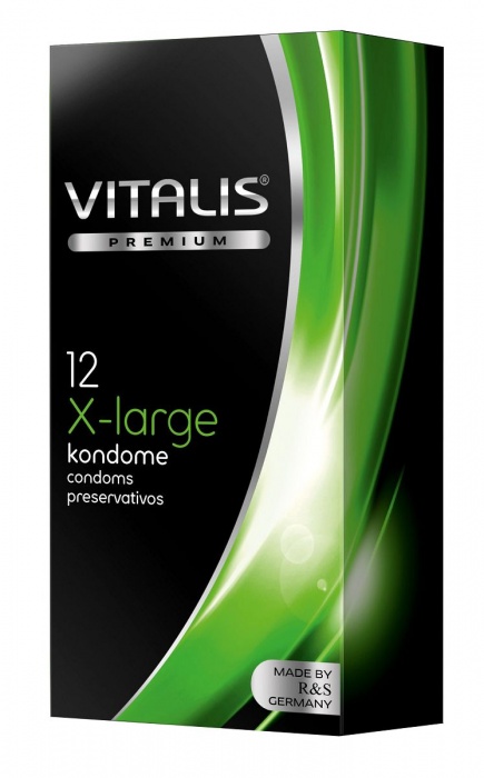 Презервативы увеличенного размера VITALIS PREMIUM x-large - 12 шт. - Vitalis - купить с доставкой в Камышине