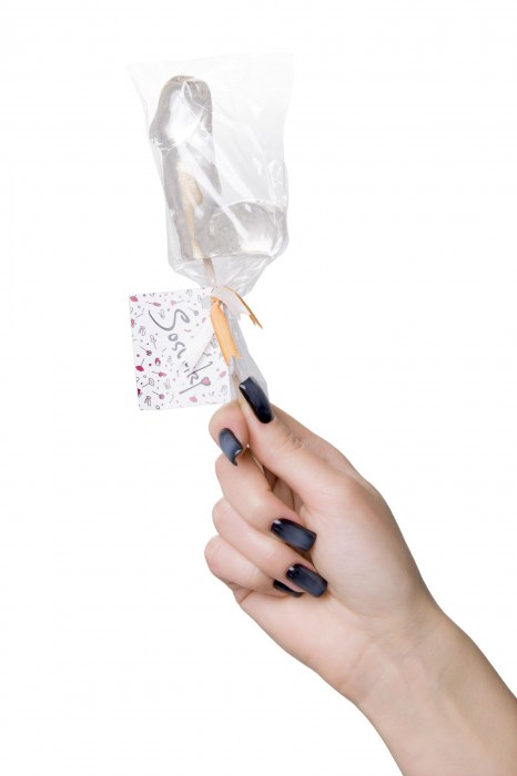 Прозрачный леденец в форме фаллоса со вкусом пина колады - Sosuчki - купить с доставкой в Камышине