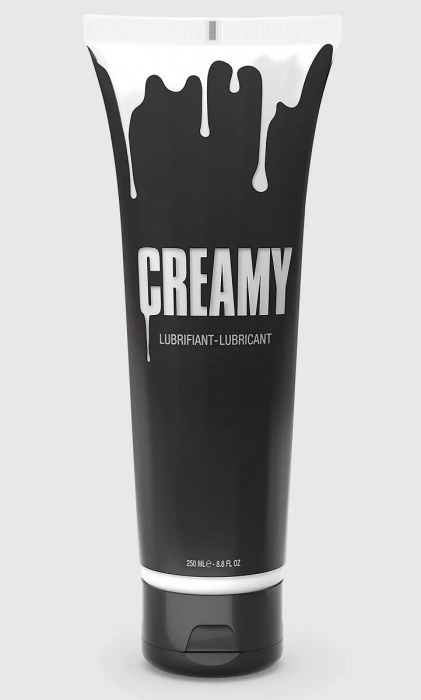 Смазка на водной основе Creamy с консистенцией спермы - 250 мл. - Strap-on-me - купить с доставкой в Камышине