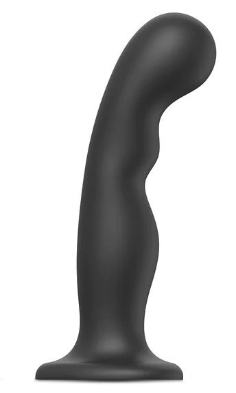 Черная насадка Strap-On-Me Dildo Plug P G size XXL - Strap-on-me - купить с доставкой в Камышине