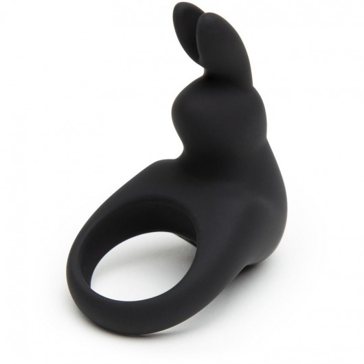 Черное эрекционное виброкольцо Happy Rabbit Rechargeable Rabbit Cock Ring - Happy Rabbit - в Камышине купить с доставкой