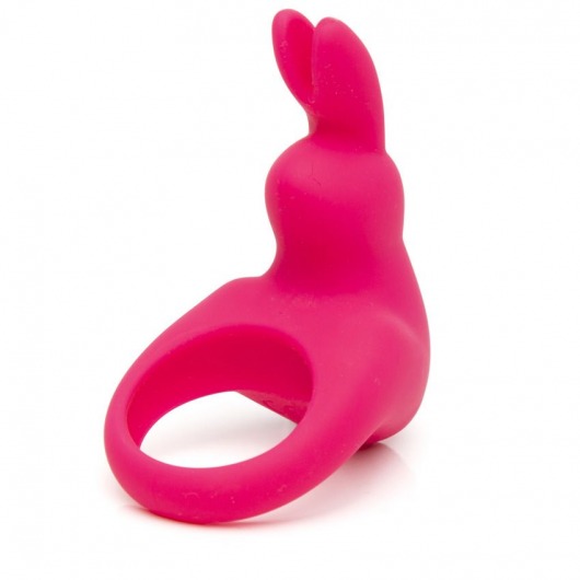 Розовое эрекционное виброкольцо Happy Rabbit Rechargeable Rabbit Cock Ring - Happy Rabbit - в Камышине купить с доставкой