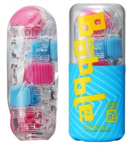 Мастурбатор Tenga Bobble Crazy Cubes - Tenga - в Камышине купить с доставкой