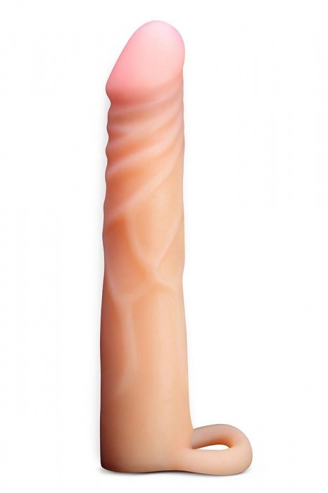 Телесная насадка на пенис Cock Xtender - 17,7 см. - Blush Novelties - в Камышине купить с доставкой