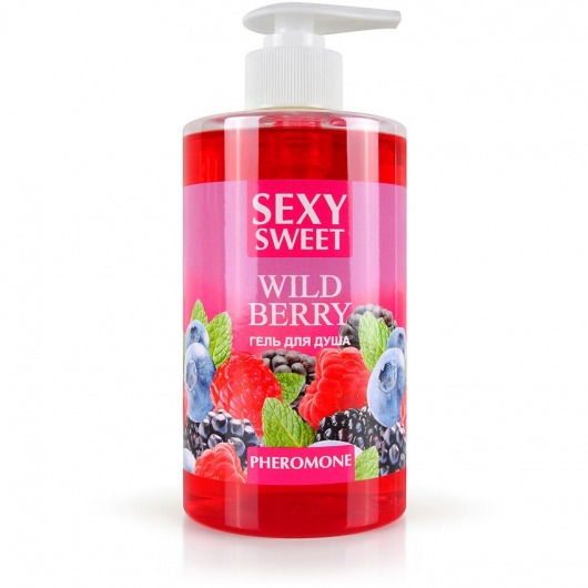 Гель для душа Sexy Sweet Wild Berry с ароматом лесных ягод и феромонами - 430 мл. -  - Магазин феромонов в Камышине