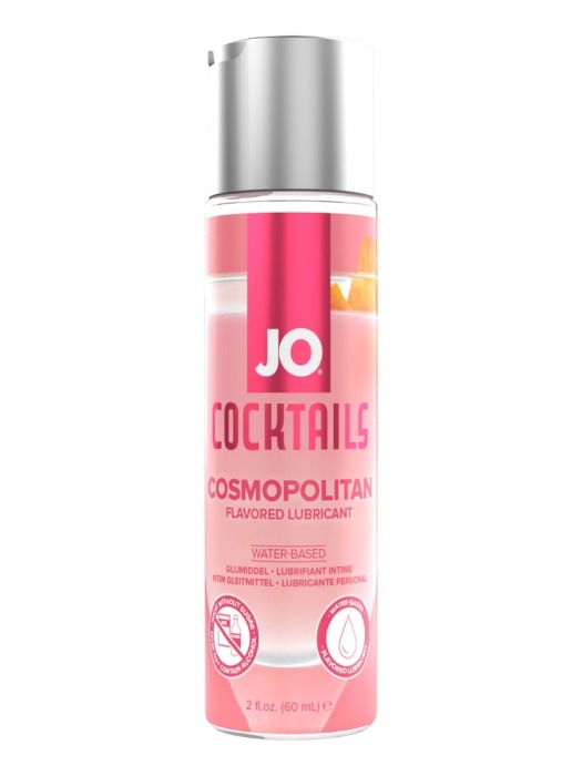 Вкусовой лубрикант на водной основе JO Cocktails Cosmopolitan - 60 мл. - System JO - купить с доставкой в Камышине