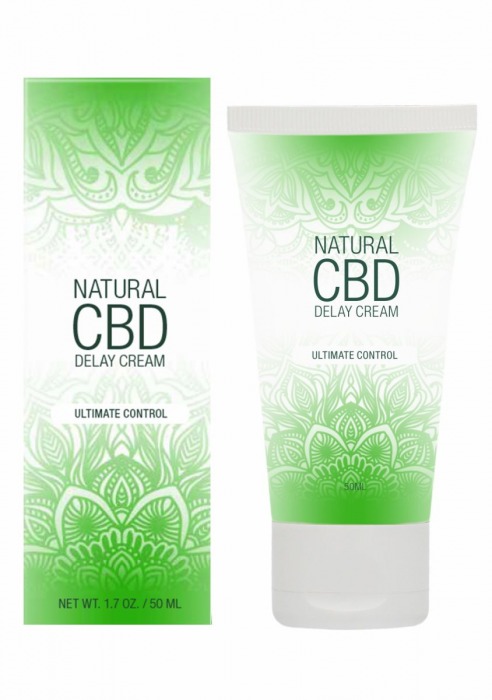 Крем-пролонгатор Natural CBD Delay Cream - 50 мл. - Shots Media BV - купить с доставкой в Камышине