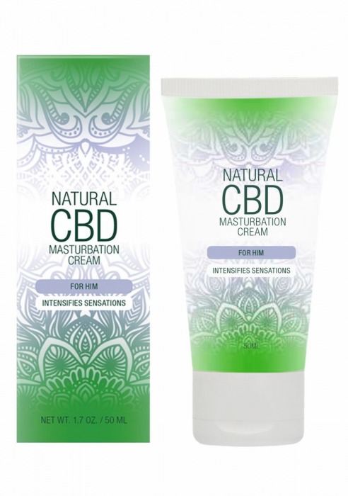 Крем для мастурбации для мужчин Natural CBD Masturbation Cream For Him - 50 мл. - Shots Media BV - купить с доставкой в Камышине