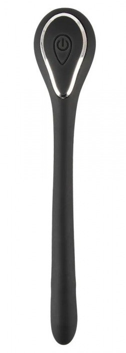 Черный гибкий уретральный стимулятор с вибрацией Vibrating Bendable Dilator - 13,5 см. - Orion - купить с доставкой в Камышине