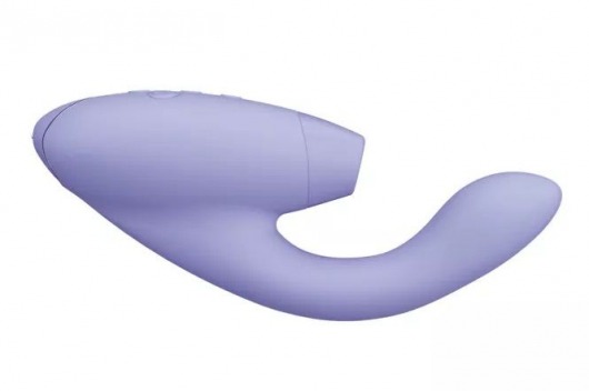 Сиреневый вибратор Womanizer Duo 2 с бесконтактной клиторальной стимуляцией - Womanizer